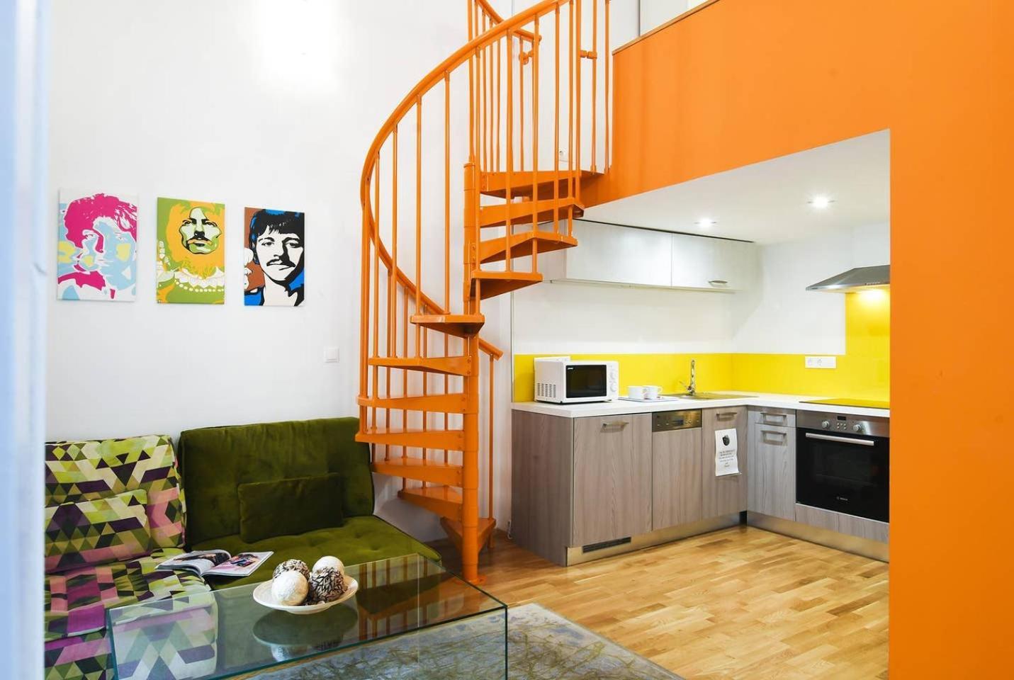 בודפשט Central & Colorful Studio With Air Conditioning מראה חיצוני תמונה